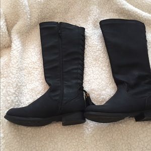 Back high boots